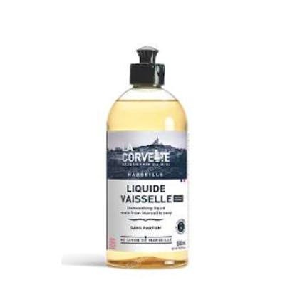 LA CORVETTE - Liquide vaisselle au savon de Marseille 500 ml - Hipoallergénique, écologique certifié Ecocert LA CORVETTE - Liquide vaisselle au savon de Marseille 500 ml - Hipoallergénique, écologique certifié Ecocert