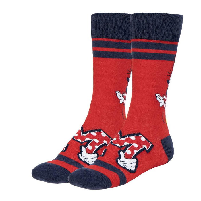 Cerdá Pack de 3 paires de chaussettes Minnie Mouse, Taille 36-43