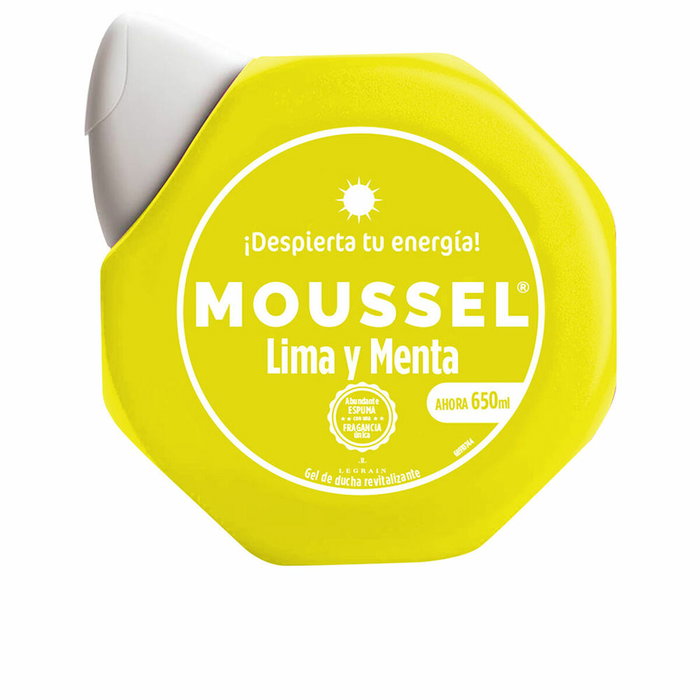 Moussel Gel Douche Revitalisant Lime et Menthe 650 ml Moussel Gel Douche Revitalisant Lime et Menthe 650 ml