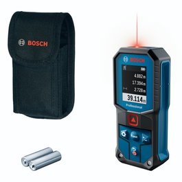 Bosch professional télémètre laser GLM 40-31 (portée jusqu'à 40m, livré avec 2 piles et housse)