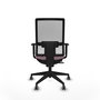 Piqueras y Crespo Chaise de Bureau Horna Rose et Blanc