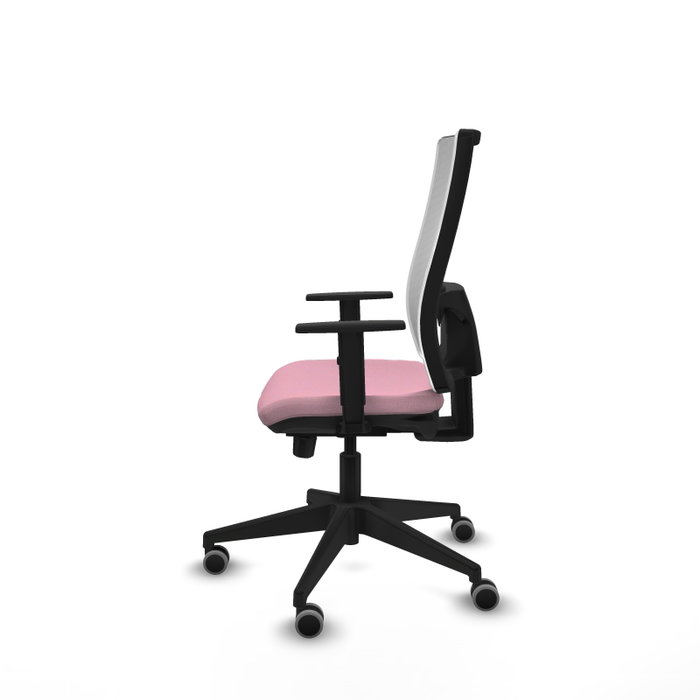 Piqueras y Crespo Chaise de Bureau Horna Rose et Blanc Piqueras y Crespo Chaise de Bureau Horna Rose et Blanc