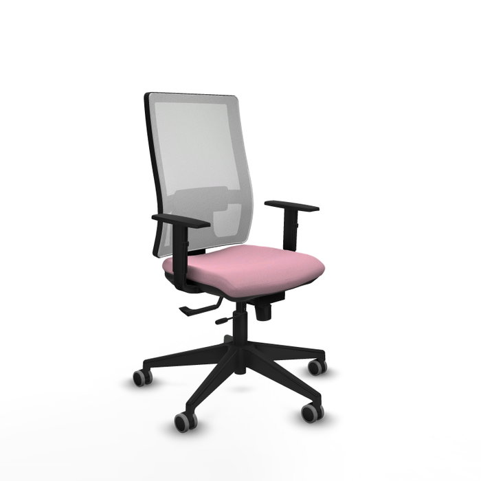 Piqueras y Crespo Chaise de Bureau Horna Rose et Blanc Piqueras y Crespo Chaise de Bureau Horna Rose et Blanc