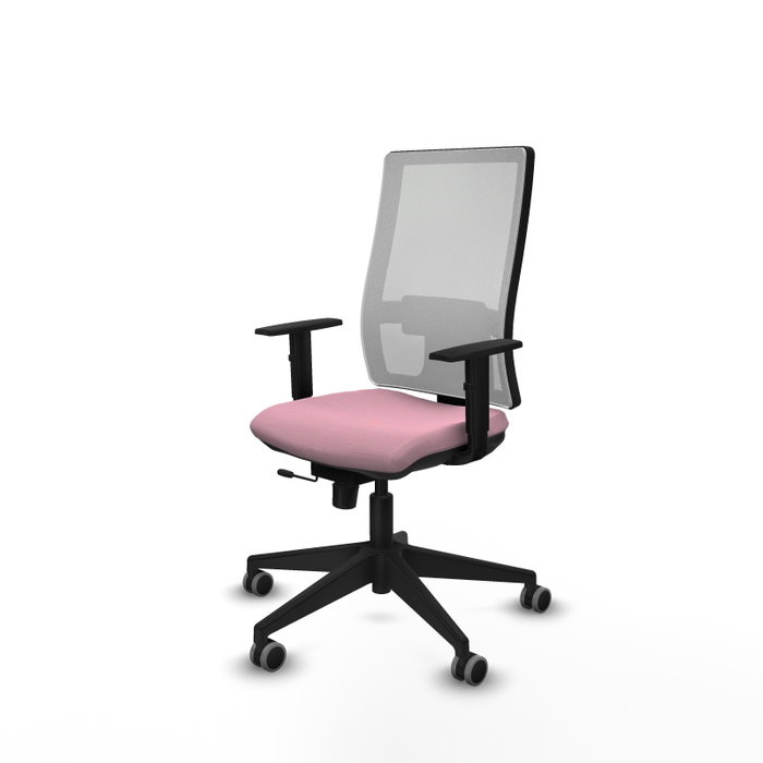 Piqueras y Crespo Chaise de Bureau Horna Rose et Blanc Piqueras y Crespo Chaise de Bureau Horna Rose et Blanc