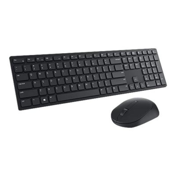 Dell Pro KM5221W Ensemble Clavier et Souris sans fil, QWERTZ Allemand, Noir