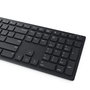 Dell KM5221W - Clavier et souris sans fil Pro pour bureau - Layout allemand QWERTZ - Noir - Raccourcis programmables, batterie longue durée