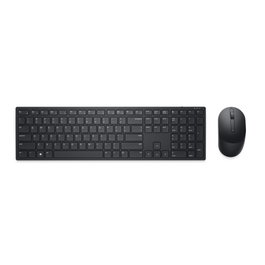 Dell Pro KM5221W Combo clavier et souris sans fil, QWERTZ Allemand, Noir