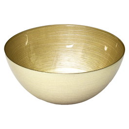 Home Deco Factory Saladière Dorée 28 cm