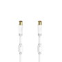 Câble Coaxial Antenne TV Hama 00205245 Blanc 75 cm