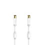Câble Coaxial Antenne TV Hama 00205245 Blanc 75 cm