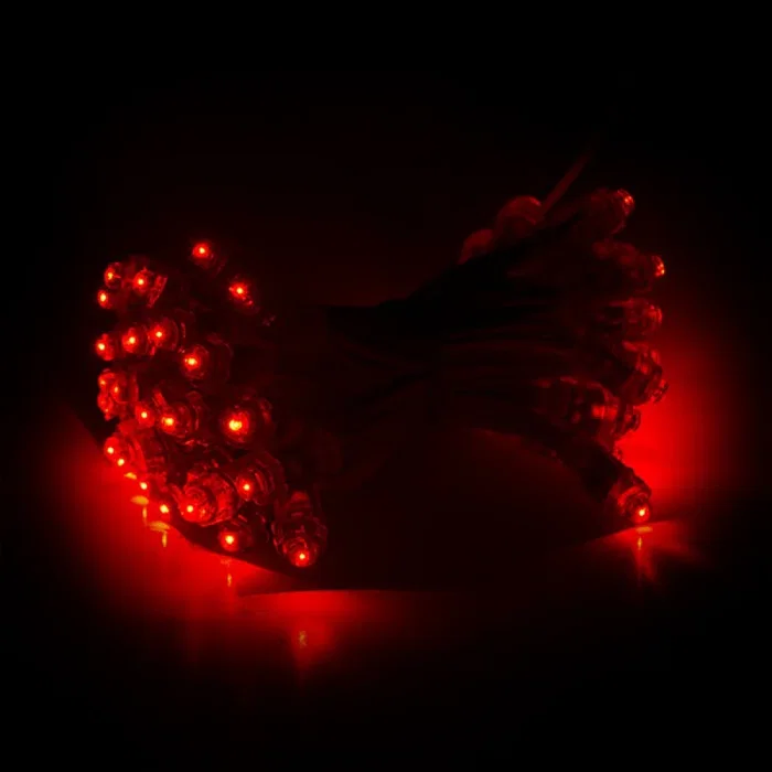 Epistar Pixel LED 0.1W 2Lm 9Mm 5V Rosa Cadena 50 Unidades 50.000H [DE-PIX-9-P]