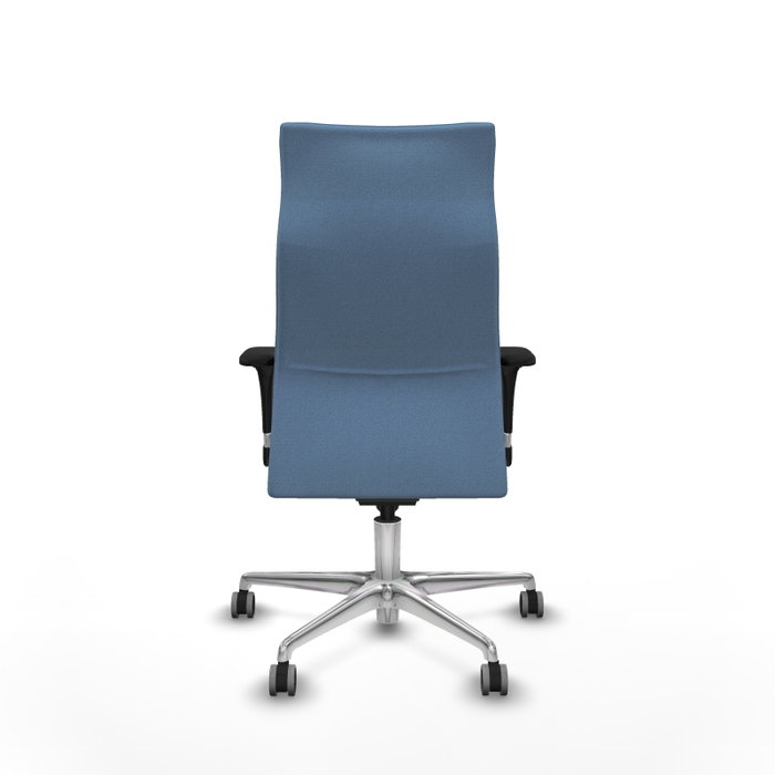 Chaise de Bureau Piqueras y Crespo B1C086G Bleu ciel