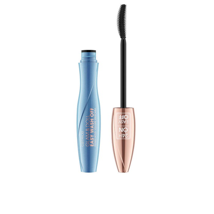 Catrice Mascara GLAM & DOLL Easy Wash Off #010 Ultra Black 9 ml - Volume intense, lavage facile à l'eau, résistant 24h Catrice Mascara GLAM & DOLL Easy Wash Off #010 Ultra Black 9 ml - Volume intense, lavage facile à l'eau, résistant 24h