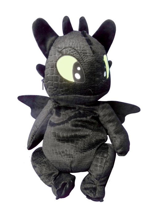 Dragons 3 sac à dos peluche Toothless Dragons 3 sac à dos peluche Toothless