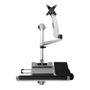 StarTech.com Station de travail murale VESA pour moniteur 13-30 pouces avec support clavier et gestion de câbles