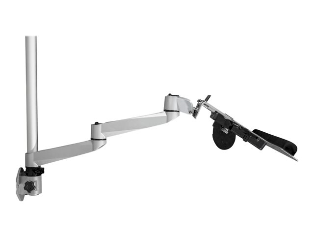 StarTech.com Station de travail murale VESA pour moniteur 13-30 pouces avec support clavier et gestion de câbles