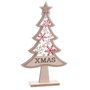 BigBuy Home Sapin de Noël Multicouleur Bois 17,4 x 4 x 31 cm