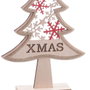 BigBuy Home Sapin de Noël Multicouleur Bois 17,4 x 4 x 31 cm