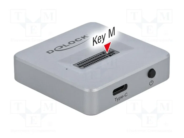 Delock Station d'accueil M.2 NVMe PCIe SSD via USB Type-C