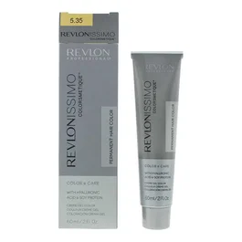 Revlon Revlonissimo Colorsmetique Teinture permanente 5.35 Light Amber Brown