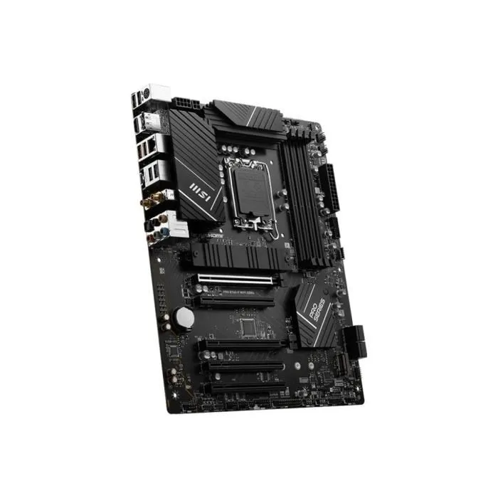 MSI Carte mère Gaming B760 GAMING PLUS WiFi DDR5 ATX pour processeurs Intel Core 12e/13e génération avec réseau 2.5G LAN et slots PCIe 4.0