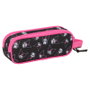 Safta Trousse Fourre-Tout Double Kuromi Noir Fuchsia