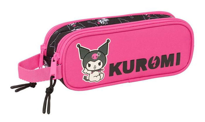 Safta Portatodo Double Kuromi - Boîte de rangement décorative, 21 * 8 * 6 cm - Pour enfants (à partir de 3 ans)