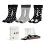Cerdá Pack de 3 paires de chaussettes Harry Potter T3845 - Taille unique 38/45