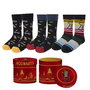 Cerdá Pack de 3 paires de chaussettes Harry Potter T3845 - Taille unique 38/45