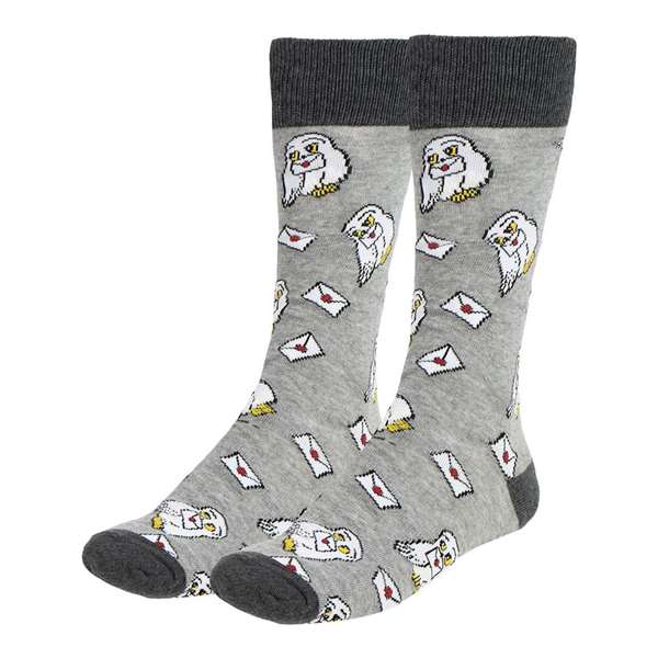 Cerdá Pack de 3 paires de chaussettes Harry Potter T3845 - Taille unique 38/45