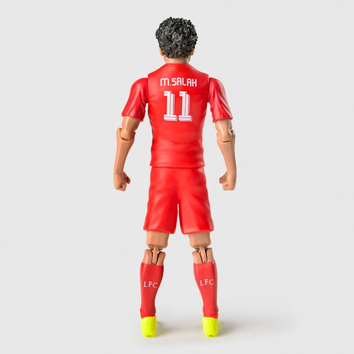 BANBO TOYS - Figure d'action officielle Mohamed Salah du Liverpool FC - Statuette articulée 20 cm BANBO TOYS - Figure d'action officielle Mohamed Salah du Liverpool FC - Statuette articulée 20 cm