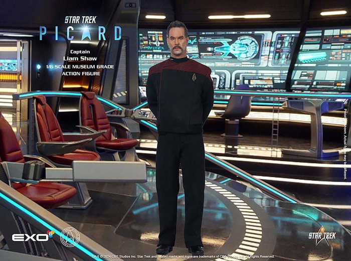 Star Trek: Picard figurine 1/6 Captain Liam Shaw 30 cm Star Trek: Picard figurine 1/6 Captain Liam Shaw 30 cm