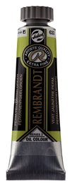 Rembrandt Peinture à l'huile Vert jaunâtre permanent 633, 15 ml