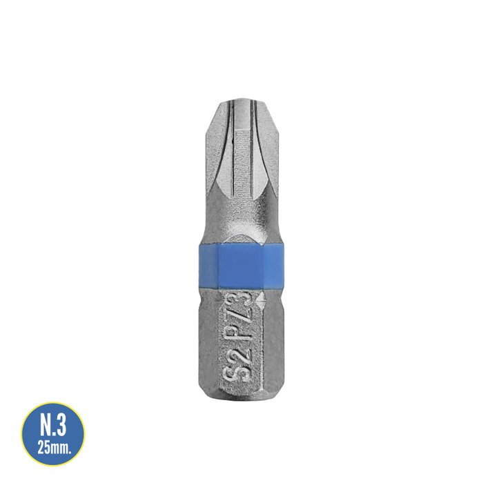 WOLFPACK LINEA PROFESIONAL Lot de 2 embouts Pozidriv N.3