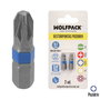 WOLFPACK LINEA PROFESIONAL Lot de 2 embouts Pozidriv N.3