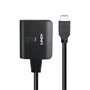 Lindy Câble Splitter HDMI 4K60 2 Ports - Distribution HDMI 2.0 18G avec Résolution 4K à 60 Hz HDR HDCP 2.2 pour Affichage Double