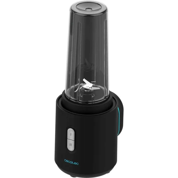 Cecotec BlendGo Pack - Mixeur plongeant, blender portatif et batteur sans fil - Noir