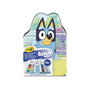 Crayola - Maletin de Coloriage Bluey 45 Piezas - Coffret avec 26 Mini Feutres, 20 Pages et Autocollants - Licence Officielle - Version Espagnole
