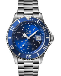 Ice IC016773 Argenté avec Cadran Bleu