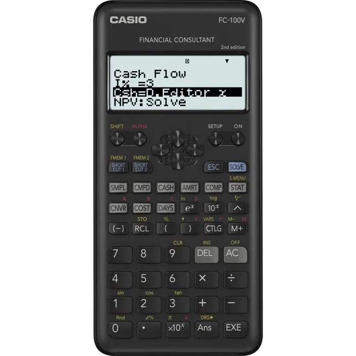 Casio Calculatrice FC-100V Casio Calculatrice FC-100V
