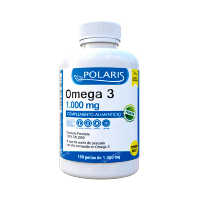 POLARIS Oméga 3 1000 mg 150 Perles - Complément Alimentaire EPA DHA POLARIS Oméga 3 1000 mg 150 Perles - Complément Alimentaire EPA DHA