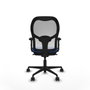 Piqueras y Crespo Chaise de Bureau 2D036N0 Bleu