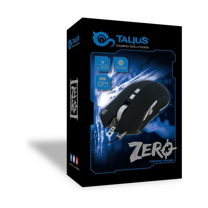 Souris Gaming Talius ZERO Noir 4000 dpi Souris Gaming Talius ZERO Noir 4000 dpi
