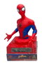 Kids Licensing Réveil figurine 3D Spiderman Rouge et Bleu