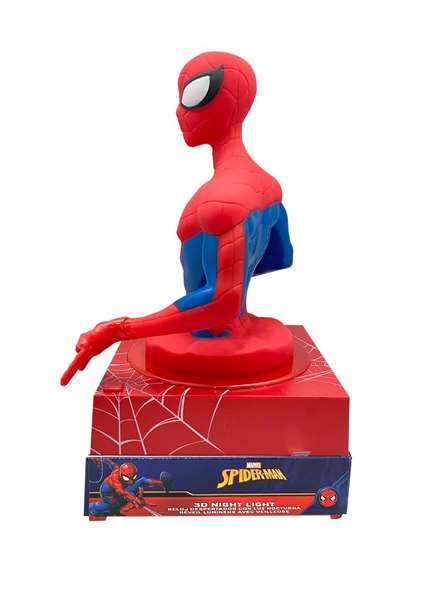 Kids Licensing Réveil figurine 3D Spiderman Rouge et Bleu Kids Licensing Réveil figurine 3D Spiderman Rouge et Bleu