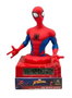 Kids Licensing Réveil figurine 3D Spiderman Rouge et Bleu