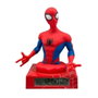 Kids Licensing Réveil figurine 3D Spiderman Rouge et Bleu