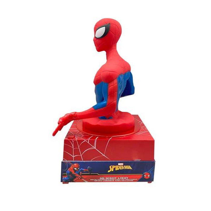 Kids Licensing Réveil figurine 3D Spiderman Rouge et Bleu Kids Licensing Réveil figurine 3D Spiderman Rouge et Bleu