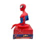 Kids Licensing Réveil figurine 3D Spiderman Rouge et Bleu