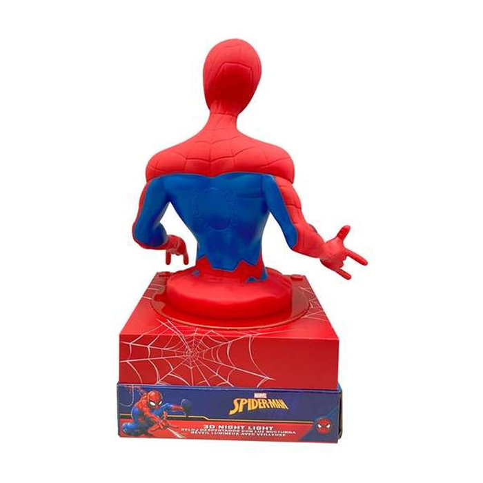 Kids Licensing Réveil figurine 3D Spiderman Rouge et Bleu Kids Licensing Réveil figurine 3D Spiderman Rouge et Bleu